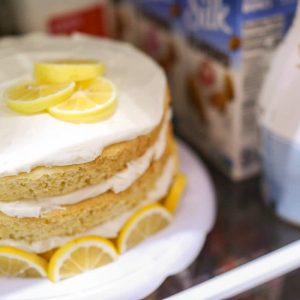 Cake in Fridge