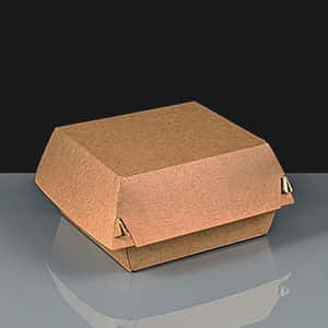 Brown Standard Cardboard Burger Box