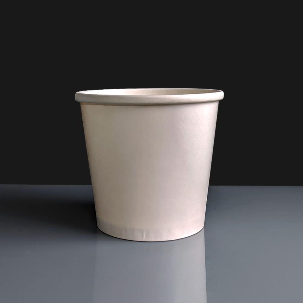 26oz White Paper Soup Container