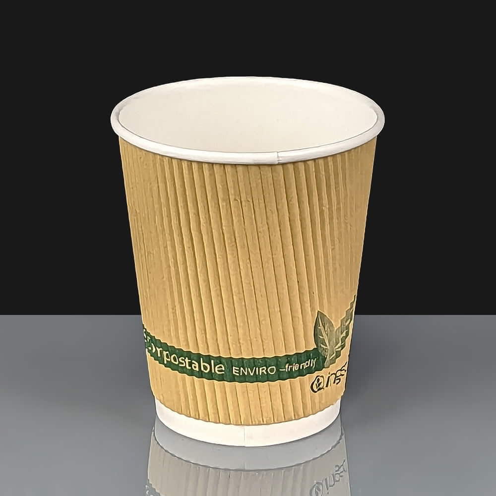 INGEO PLA Compostable Hot Drink Paper Ripple Cup range