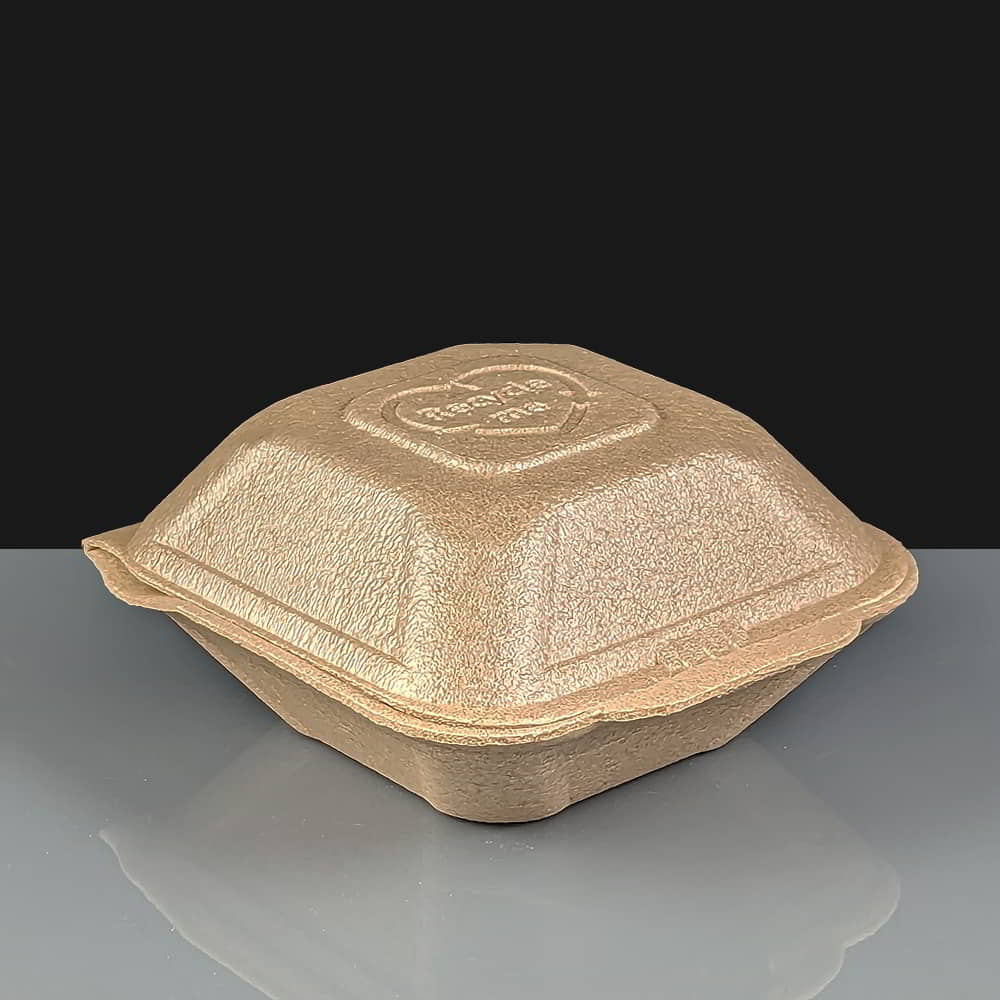 Infinity Brown Burger Box