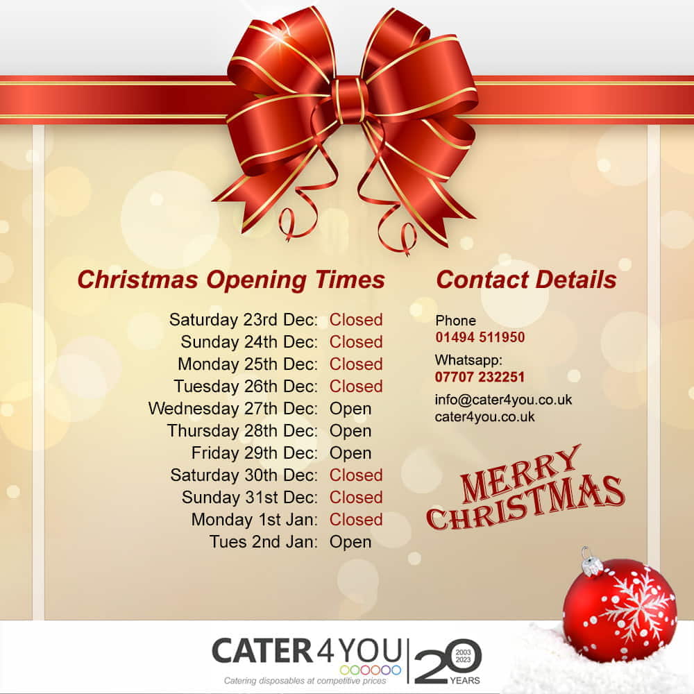 Christmas Hours