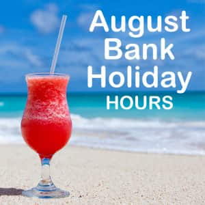 August Bank Holiday 2024 Hours