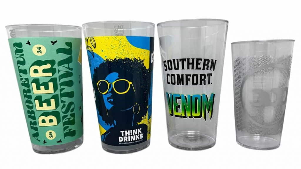 Printed Unbreakable Festival Glasses by BBP