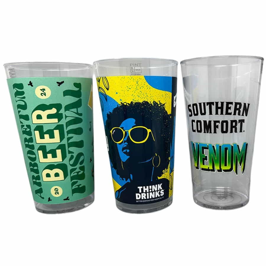 Printed Unbreakable Festival Glasses by BBP