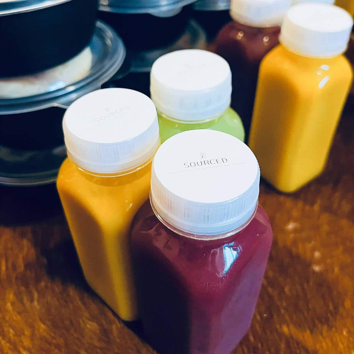 Sourced Juice Bottles