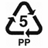 Polypropylene Recycling Logo
